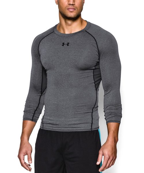 UNDER ARMOUR�i�A���_�[�A�[�}�[�j�́u�����Y�g���[�j���O�����x�[�X���C���[ / �q�[�g�M�A�A�[�}�[�R���v���b�V����LS�i���̑��g�b�v�X�j�v�b�w�U�[�O���[
