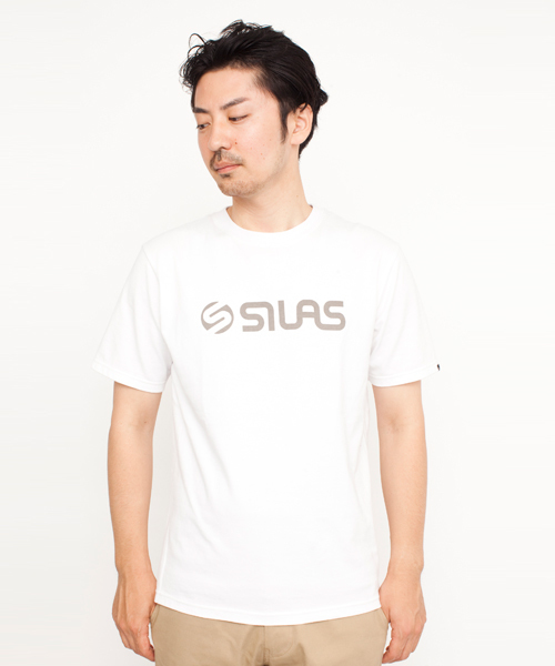 SILAS（サイラス）の「S/S TEE OLD LOGO（Tシャツ/カットソー・メンズ・ホワイト/ブラック/アッシュグレー/イエロー/グリーン/バーガンディー/パープル・3/2/1）」の2枚目の写真