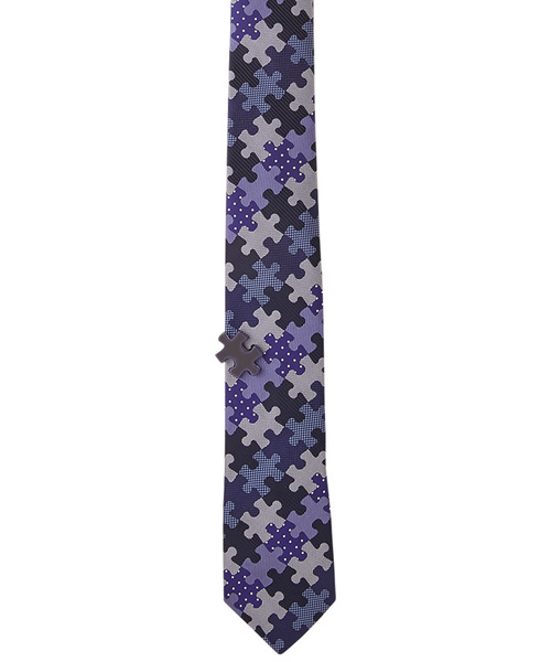 giraffe(ジラフ)の「パズルタイ03 NAVY(ネクタイ)」|ネイビー