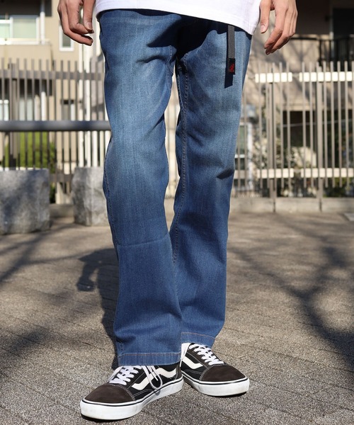 Gramicci(グラミチ)の「GRAMICCI / グラミチ DENIM NN-PANTS JUST CUT デニムパンツ テーパードシルエット ユニセックス ストレッチ(デニムパンツ・メンズ・ライトインディゴブルー/インディゴブルー/ワンウォッシュ/ナチュラル・L/XL/S/M/XXL)」の22枚目の写真
