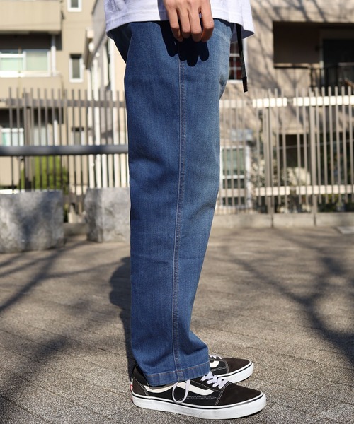 Gramicci(グラミチ)の「GRAMICCI / グラミチ DENIM NN-PANTS JUST CUT デニムパンツ テーパードシルエット ユニセックス ストレッチ(デニムパンツ・メンズ・ライトインディゴブルー/インディゴブルー/ワンウォッシュ/ナチュラル・L/XL/S/M/XXL)」の11枚目の写真