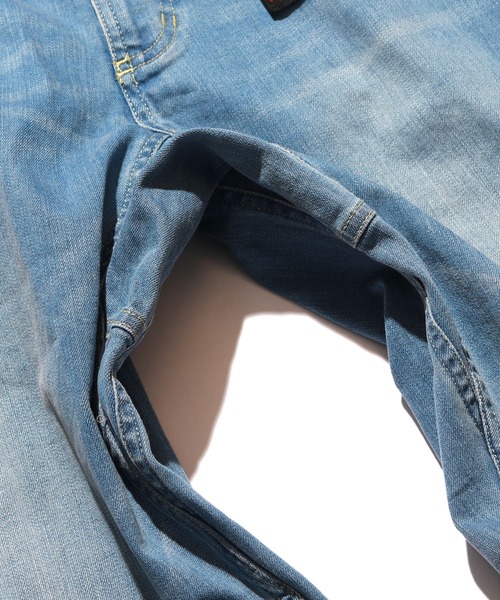 Gramicci(グラミチ)の「GRAMICCI / グラミチ DENIM NN-PANTS JUST CUT デニムパンツ テーパードシルエット ユニセックス ストレッチ(デニムパンツ・メンズ・ライトインディゴブルー/インディゴブルー/ワンウォッシュ/ナチュラル・L/XL/S/M/XXL)」の18枚目の写真