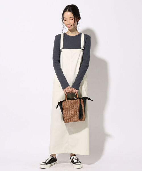 SHIPS（シップス）の「〈手洗い可能〉ジャンパースカート◇（ジャンパースカート・レディース・オフホワイト/ネイビー・ONE SIZE）」の20枚目の写真