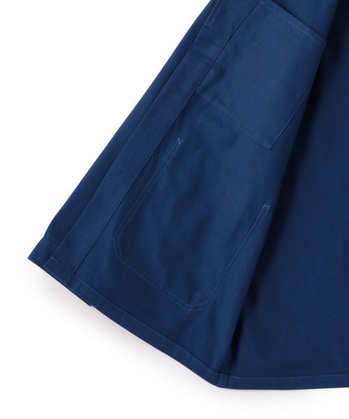 MACOBER(マコバ)の「【Begin5月号掲載】MACOBER×SHIPS カバーオールジャケット(カバーオール・メンズ・ブラック/ブルー/ナチュラル・MEDIUM/LARGE)」の6枚目の写真