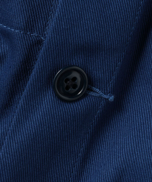 MACOBER(マコバ)の「【Begin5月号掲載】MACOBER×SHIPS カバーオールジャケット(カバーオール・メンズ・ブラック/ブルー/ナチュラル・MEDIUM/LARGE)」の8枚目の写真