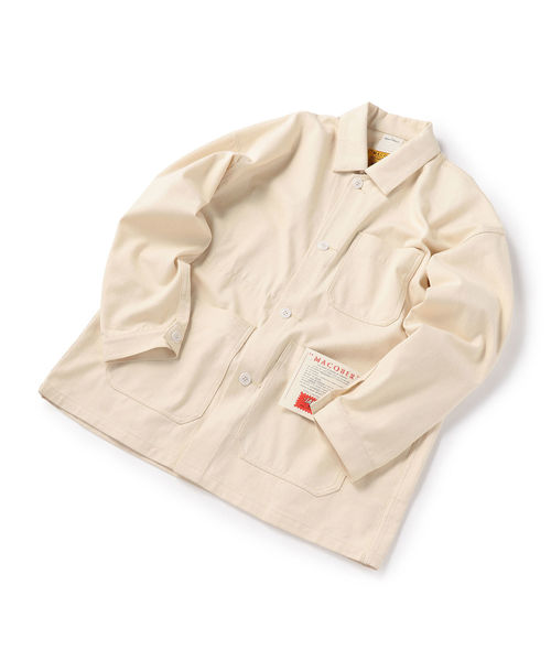 MACOBER(マコバ)の「【Begin5月号掲載】MACOBER×SHIPS カバーオールジャケット(カバーオール・メンズ・ブラック/ブルー/ナチュラル・MEDIUM/LARGE)」の9枚目の写真