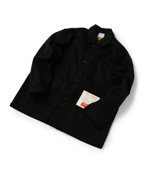 MACOBER(マコバ)の「【Begin5月号掲載】MACOBER×SHIPS カバーオールジャケット(カバーオール・メンズ・ブラック/ブルー/ナチュラル・MEDIUM/LARGE)」の11枚目の写真