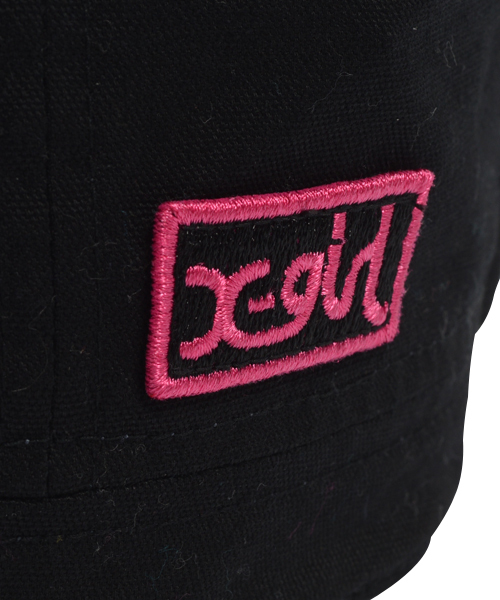 X-girl（エックスガール）の「BASIC WORK CAP（キャップ・レディース・ブラック/オリーブ/ネイビー/ライトブルー・ONE SIZE）」の6枚目の写真