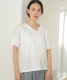 AMERICAN HOLIC | 両Vネックボックスプルオーバー(Tシャツ/カットソー)