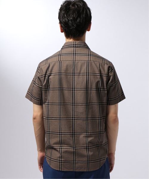 EDIFICE（エディフィス）の「マルチパターン チェック オープンカラー シャツ（シャツ/ブラウス・メンズ・ブラウン/ネイビー/チャコールグレー・LARGE/SMALL/MEDIUM/X-LARGE）」の10枚目の写真