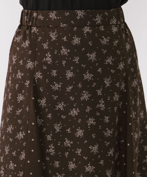 Petit Honfleur（プチオンフルール）の「パッチワークスカート（スカート・レディース・ネイビー/ブラウン/ブラック・L size/M size）」の8枚目の写真