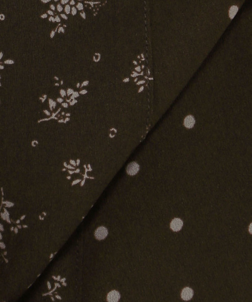 Petit Honfleur（プチオンフルール）の「パッチワークスカート（スカート・レディース・ネイビー/ブラウン/ブラック・L size/M size）」の10枚目の写真