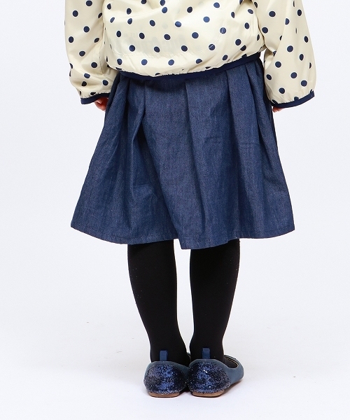 RUGGEDWORKS（ラゲッドワークス）の「ガールズデニムスカート（スカート・キッズ・ネイビー・130cm/140cm/150cm/90㎝/100cm/110cm/120cm/80ｃｍ）」の3枚目の写真