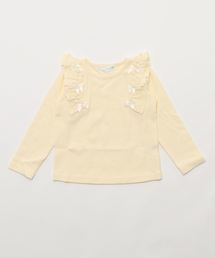 Catherine Cottage | 肩フリルリブカットソー(Tシャツ/カットソー)