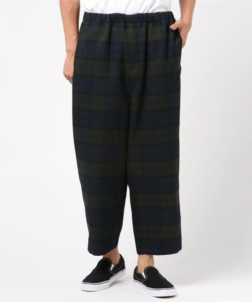 Traditional Weatherwear(トラディショナルウェザーウェア)の「【MEN'S】ELASTIC WAIST PANTS(その他パンツ・メンズ・ネイビー/グレー系その他/グリーン系その他・S/M/L/XS)」の2枚目の写真