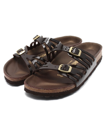 BIRKENSTOCK | 【店舗限定】GRANADA BF Patent Brown(UNISEX)(サンダル)