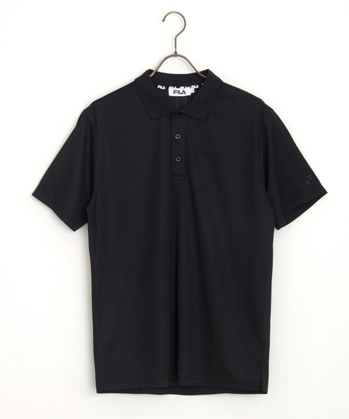 FILA（フィラ）の「【FILA/フィラ】WEB限定 別注 ワンポイント ロゴ刺繍 DRY 半袖ポロシャツ/抗菌防臭+吸汗速乾＋UVカット（ポロシャツ・メンズ・ブラック/ホワイト/シルバー/ネイビー/チャコール/ホワイト系その他2/ブラック系その他2/ブラック系その他/ホワイト系その他/ブルー系その他/グレー系1/ネイビー系1/ブラック系2/ホワイト系2/ブラック系1/ホワイト系1・M/L/LL/3L）」の8枚目の写真