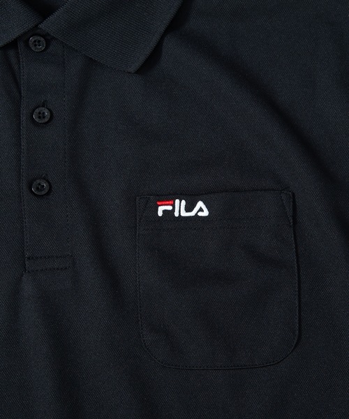 FILA（フィラ）の「【FILA/フィラ】WEB限定 別注 ワンポイント ロゴ刺繍 DRY 半袖ポロシャツ/抗菌防臭+吸汗速乾＋UVカット（ポロシャツ・メンズ・ブラック/ホワイト/シルバー/ネイビー/チャコール/ホワイト系その他2/ブラック系その他2/ブラック系その他/ホワイト系その他/ブルー系その他/グレー系1/ネイビー系1/ブラック系2/ホワイト系2/ブラック系1/ホワイト系1・M/L/LL/3L）」の18枚目の写真