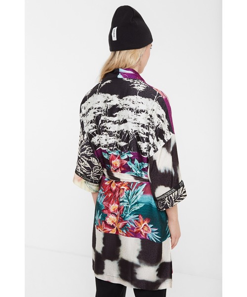 Desigual（デシグアル）の「プリント入りキモノワンピース（その他アウター・レディース・マルチ・S/M/L）」の5枚目の写真