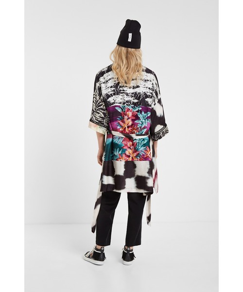 Desigual（デシグアル）の「プリント入りキモノワンピース（その他アウター・レディース・マルチ・S/M/L）」の4枚目の写真