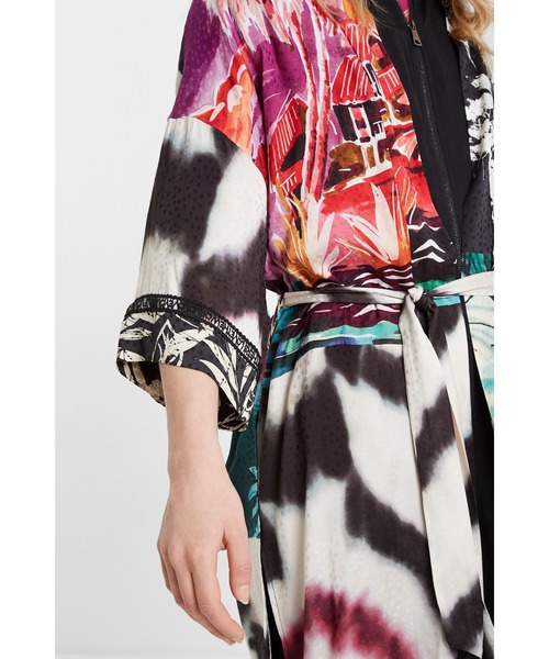 Desigual（デシグアル）の「プリント入りキモノワンピース（その他アウター・レディース・マルチ・S/M/L）」の6枚目の写真