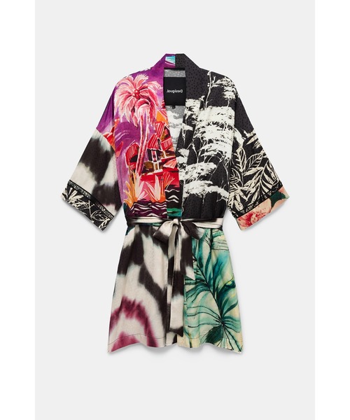 Desigual（デシグアル）の「プリント入りキモノワンピース（その他アウター・レディース・マルチ・S/M/L）」の7枚目の写真