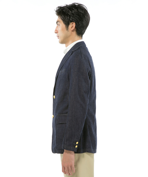 J.PRESS（ジェイプレス）の「CANTON スラブセルビッチデニム メタル