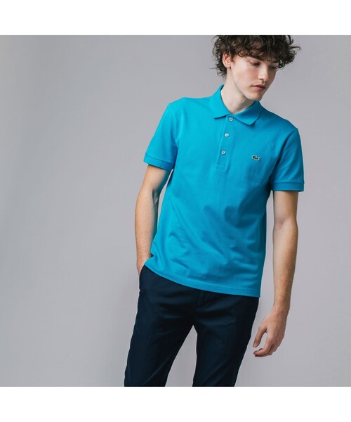 LACOSTE（ラコステ）の「スリムフィットソリッドポロシャツ