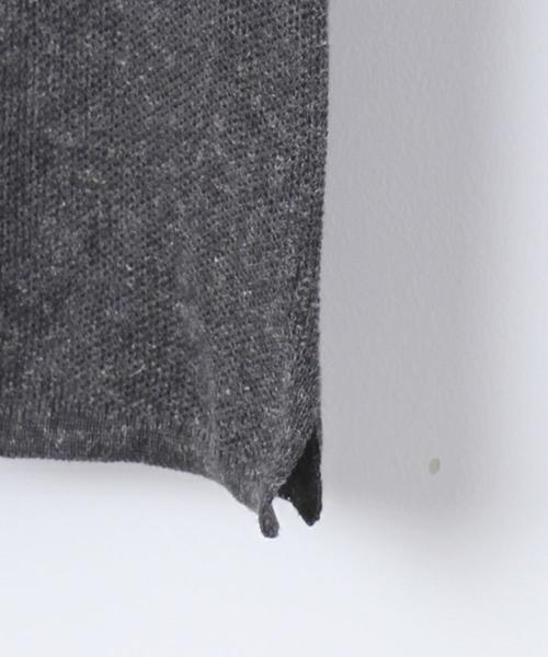 coen（コーエン）の「リネンミックスクルーネックベスト（ベスト・メンズ・ブラック/ベージュ・LARGE/SMALL/MEDIUM）」の7枚目の写真