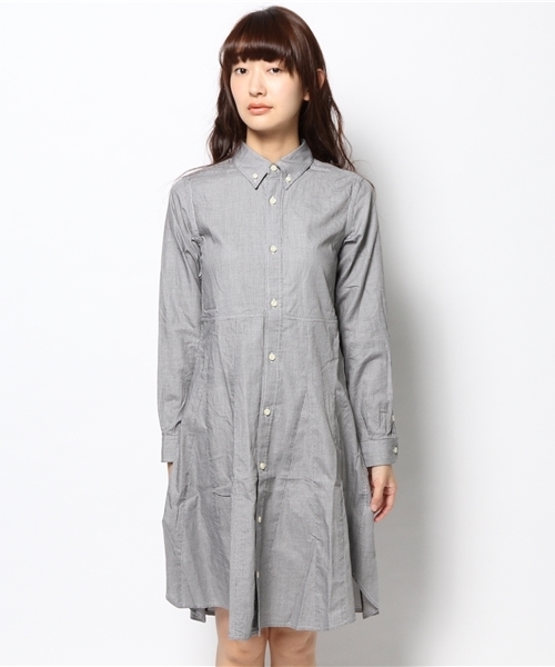 BEAMS BOY（ビームスボーイ）の「BEAMS BOY / チドリ&グレン アンブレラ ワンピース（シャツワンピース・レディース・その他1/その他2・ONE SIZE）」の16枚目の写真