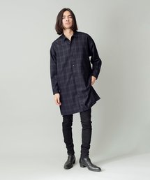 【NO ID.】Long Shirt Coat / ロング シャツ コート