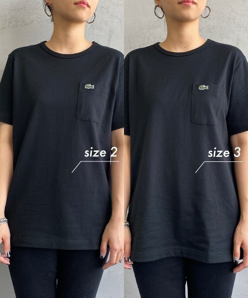 【関税送料込!!★正規品】LACOSTE ベーシックTシャツ セール】ベーシックロングスリーブTシャツ（Tシャツ/カットソー