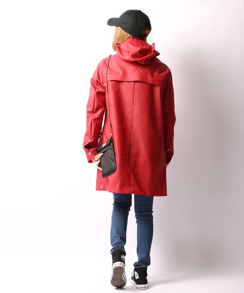 HUNTER（ハンター）の「HUNTER ORIGINAL PACKABLE PHONE POUCH(オリジナルパッカブルフォンポーチ) ハンター ミニショルダーバッグ（ショルダーバッグ・メンズ・ネイビー/ブラック/レッド/オレンジ/オリーブドラブ・FREE）」の9枚目の写真