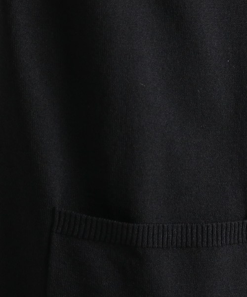 grove(グローブ)の「【UVカット・接触冷感・マシンウォッシュ】オープンフロントカーディガン(カーディガン/ボレロ・レディース・ブラック/ベージュ/ブルー/ナチュラル・02/03)」の11枚目の写真