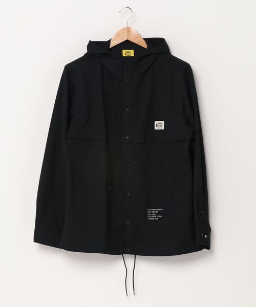 Cowden Jack Marie Anti Insect Jack Fisherman Fisherman シャツ ブラウス Shirts Hoodie カウデン ジャックアンドマリー アンチインセクト フィッシャーマンシャツフーディー 2colors シャツ ダークオリーブ ブラック シャツ ブラウス Cowden カウデン の