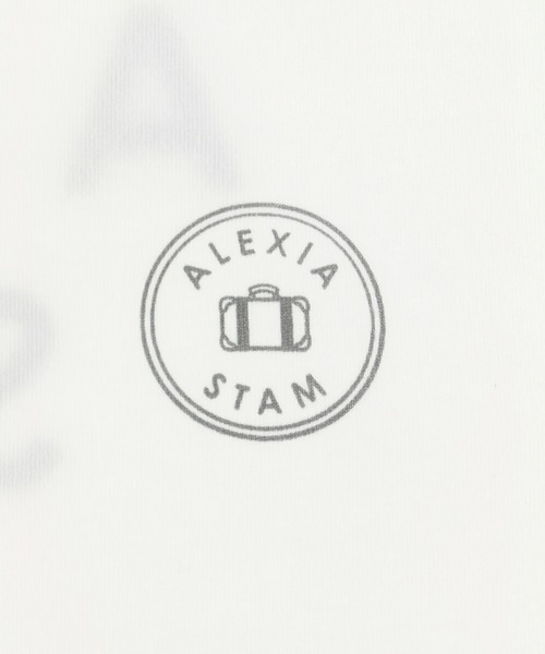 ALEXIA STAM（アリシアスタン）の「Circle Logo Print Tee