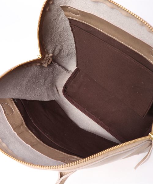 PUAL CE CIN(ピュアルセシン)の「BOSTON(ボストンバッグ・レディース・ブラック/グレイッシュベージュ・FREE)」の8枚目の写真