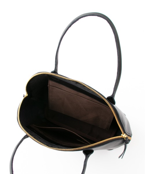 PUAL CE CIN(ピュアルセシン)の「BOSTON(ボストンバッグ・レディース・ブラック/グレイッシュベージュ・FREE)」の10枚目の写真