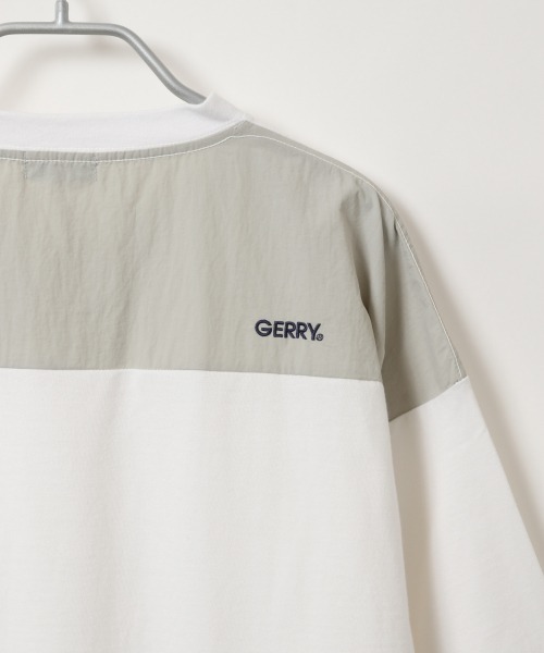 LOWRYS FARM（ローリーズファーム）の「ＧＥＲＲＹキリカエＳ／Ｓ　889670（Tシャツ/カットソー・メンズ・ネイビー/オフホワイト/グリーン・MEDIUM/LARGE）」の21枚目の写真