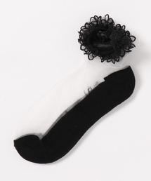 Fun & Daily | F&D : フラワーレースソックス(ソックス/靴下)