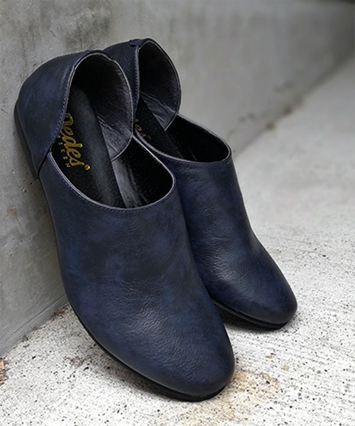 Dedes（デデス）の「Dedes / アンティークスリッポンバブーシュ(5228)（スリッポン・メンズ・ホワイト/ブラック/ダークブラウン/ベージュ/ネイビー/ブラウン/カーキ/キャメル/ワイン・44/41/42/43/40）」の7枚目の写真