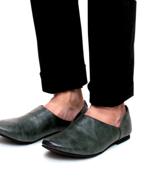 Dedes（デデス）の「Dedes / アンティークスリッポンバブーシュ(5228)（スリッポン・メンズ・ホワイト/ブラック/ダークブラウン/ベージュ/ネイビー/ブラウン/カーキ/キャメル/ワイン・44/41/42/43/40）」の6枚目の写真