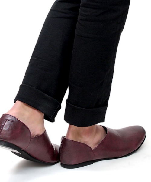 Dedes（デデス）の「Dedes / アンティークスリッポンバブーシュ(5228)（スリッポン・メンズ・ホワイト/ブラック/ダークブラウン/ベージュ/ネイビー/ブラウン/カーキ/キャメル/ワイン・44/41/42/43/40）」の9枚目の写真