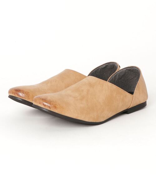 Dedes（デデス）の「Dedes / アンティークスリッポンバブーシュ(5228)（スリッポン・メンズ・ホワイト/ブラック/ダークブラウン/ベージュ/ネイビー/ブラウン/カーキ/キャメル/ワイン・44/41/42/43/40）」の14枚目の写真