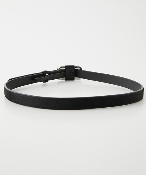 AZUL by moussy（アズールバイマウジー）の「SIMPLE FLEXIBLE BELT/シンプルフレキシブルベルト（ベルト・レディース・ブラック/ブラウン系その他・FREE）」の11枚目の写真