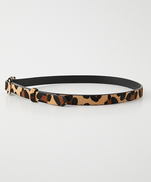 AZUL by moussy（アズールバイマウジー）の「SIMPLE FLEXIBLE BELT/シンプルフレキシブルベルト（ベルト・レディース・ブラック/ブラウン系その他・FREE）」の7枚目の写真