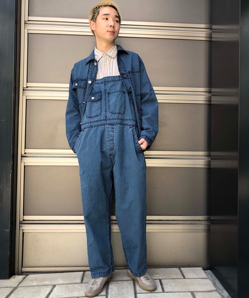 ジョンブルデニムカバーオールセットアップ