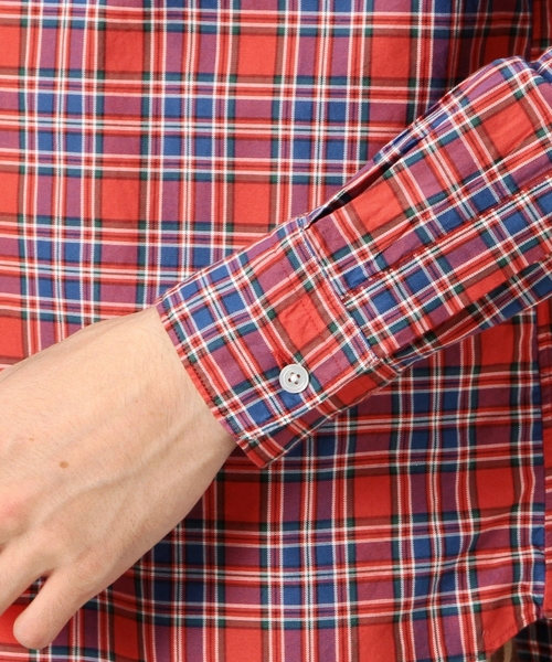 BEAUTY&YOUTH UNITED ARROWS(ビューティーアンドユースユナイテッドアローズ)の「BY オックスフォード タータンチェックシャツ ◆(シャツ/ブラウス・メンズ・ホワイト/レッド/ブラック・LARGE/X-SMALL/X-LARGE/SMALL/MEDIUM)」の12枚目の写真