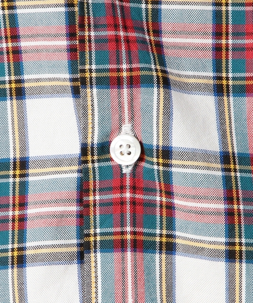 BEAUTY&YOUTH UNITED ARROWS(ビューティーアンドユースユナイテッドアローズ)の「BY オックスフォード タータンチェックシャツ ◆(シャツ/ブラウス・メンズ・ホワイト/レッド/ブラック・LARGE/X-SMALL/X-LARGE/SMALL/MEDIUM)」の5枚目の写真