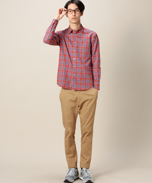 BEAUTY&YOUTH UNITED ARROWS(ビューティーアンドユースユナイテッドアローズ)の「BY オックスフォード タータンチェックシャツ ◆(シャツ/ブラウス・メンズ・ホワイト/レッド/ブラック・LARGE/X-SMALL/X-LARGE/SMALL/MEDIUM)」の7枚目の写真